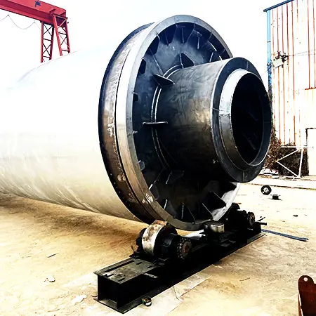 Internal Structure Of Three-return Rotary Drum Dryer Machine